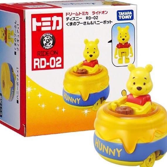 Tomica Dream Ride On Disney RD-02 Winnie the Pooh & Honeypot