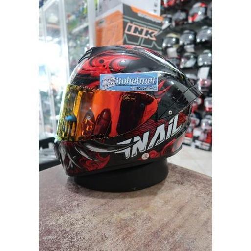 Snail Ffs2 Devil Red Visor Red Blue Smoke Silver