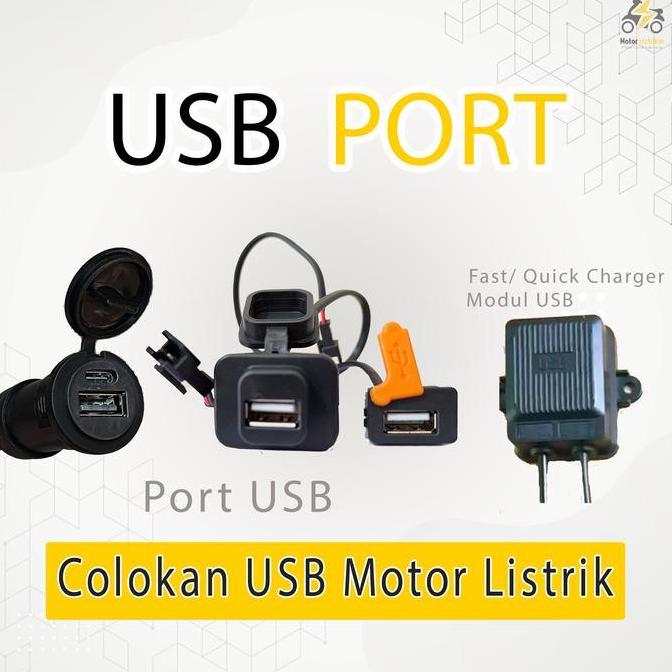 USB Port charging Motor Listrik