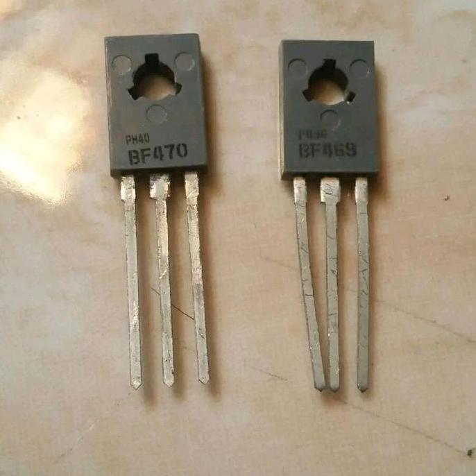 TRANSISTOR BF 469 F469 BF469 BF 470 F470 BF470 ABU-ABU ORI PHILIPS SAF12