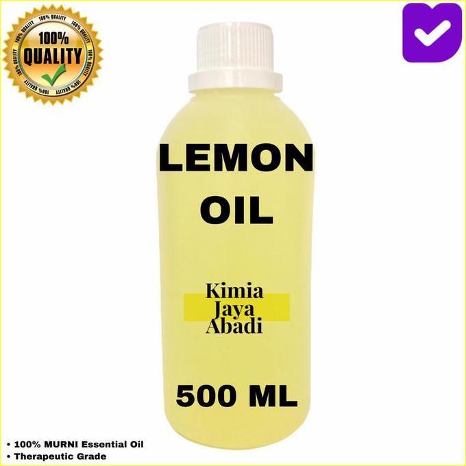 afraneksoo - minyak lemon essential oil 500 ml / minyak esensial lemon / minyak atsiri lemon