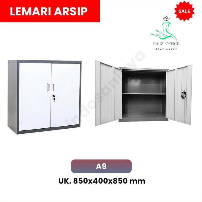 Lemari Arsip Besi Kantor Lemari Arsip Kabinet Pendek A9