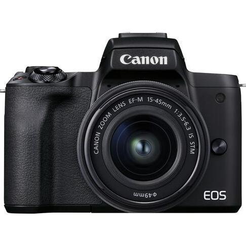 Canon EOS M50 II Kit 15-45MM GARANSI RESMI M 50 MARK 2 MIRRORLESS