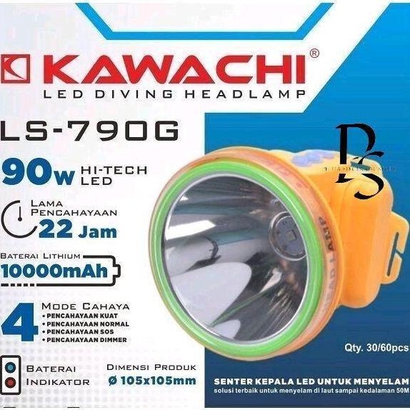 SENTER KEPALA KAWACHI 90 WATT LS-790G SUPER TERANG
