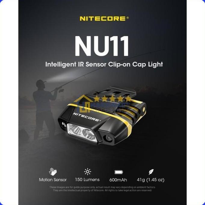 NITECORE Senter Kepala LED Headlamp - NU11