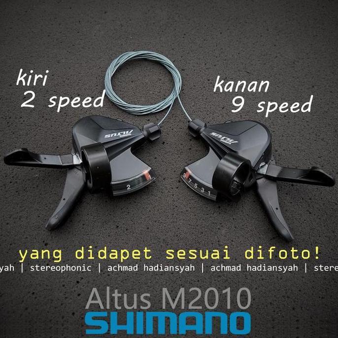 Shifter Altus 2 x 9speed M2010 Shifter 2x9speed Shifter Altus 2x9speed
