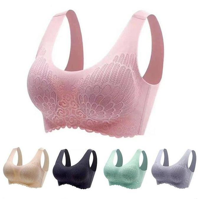Sport Bra Seamless Zibilova Thai Brukat Lembut
