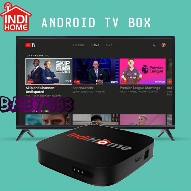 SMART TV BOX ANDROID INDIHOME