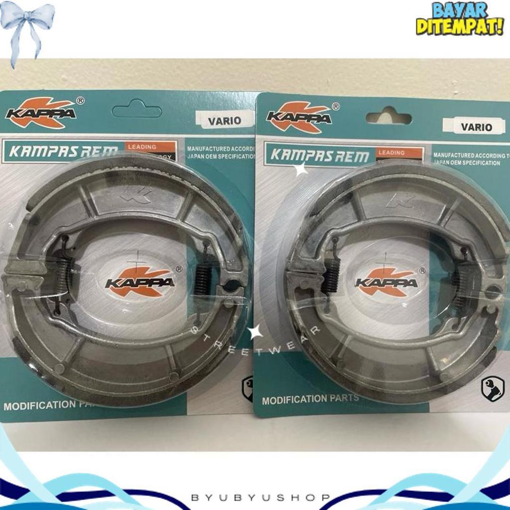 Exclusive Kampas Rem Tromol Belakang Kappa Pirodo Honda Vario 110 125 150 Fi Esp Beat Scoopy Karbu F