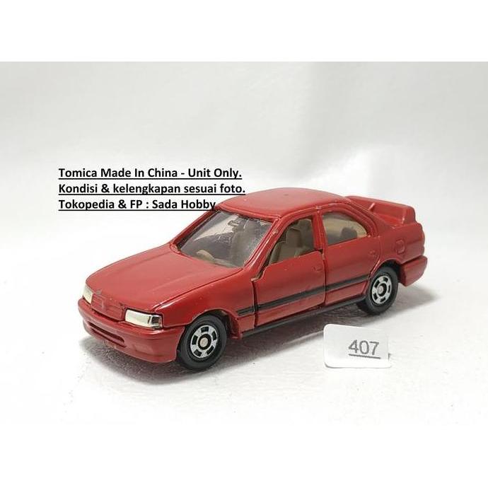 TOMICA NO 31 NISSAN PRIMERA SEDAN MERAH UNIT ONLY CADATOYS