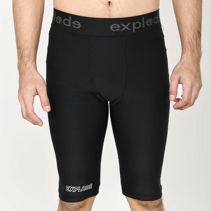 EXPLODE - Shot Pria Legging Pendek Pria Shot Olahraga