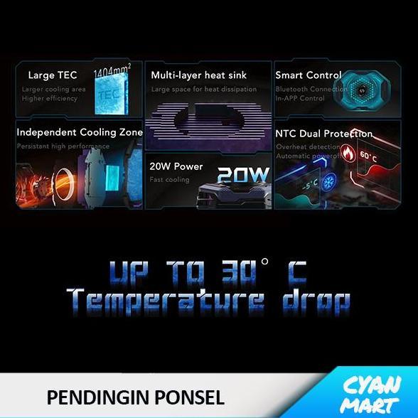 Black Shark Funcooler Gaming Cooler Kipas Pendingin HP Android iPhone [terbaik]