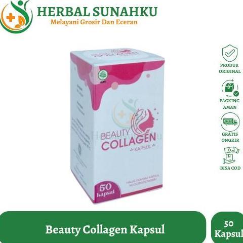 Beauty Collagen Kapsul Isi 50 Capsules I Suplemen Kolagen