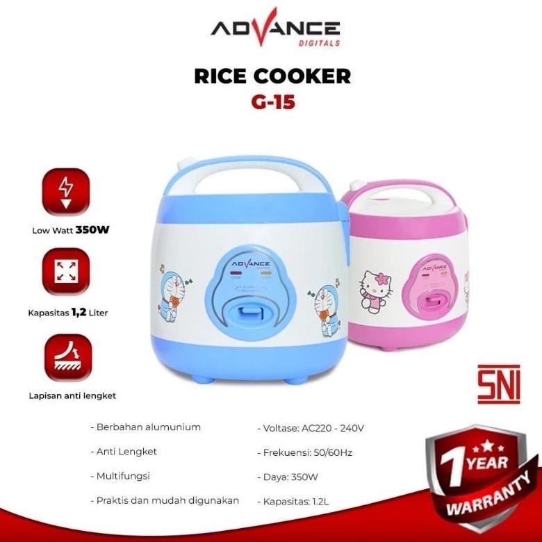 HOT PRODUCT Rice Cooker Mini Advance G15 / Magic Jar / Magic Com / Penanak Nasi
