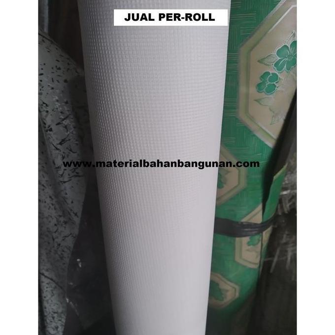 Kawat Nyamuk Nylon Insect Net jaring Jendela Kain Kasa PerRoll Putih