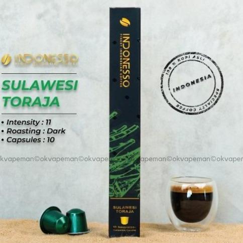 INDONESSO Sulawesi Toraja Nespresso Coffee Capsules / Kapsul Kopi