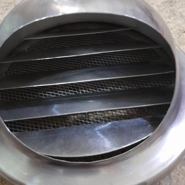 Grill Ducting Exhaust Fan 4" / Tutup Flexible Ducting 4 Inchi