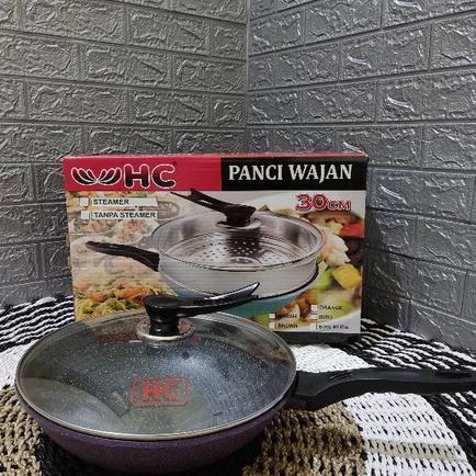 Wok Pan Hc 30 Cm / Wajan Korea / Wajan Ceramic Hc / Wajan Goreng