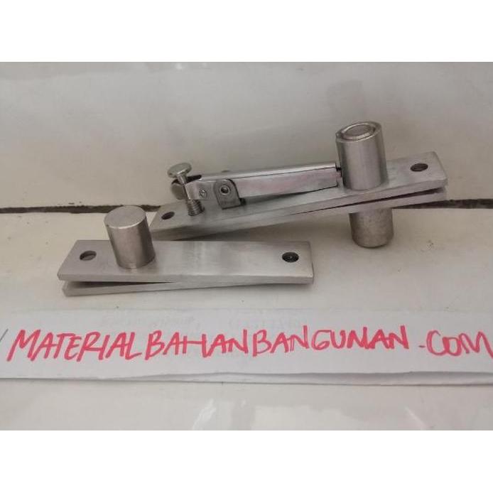 Engsel Pivot Pintu Kayu Jendela Pivot Hinge Pasang Atas Bawah Kusen