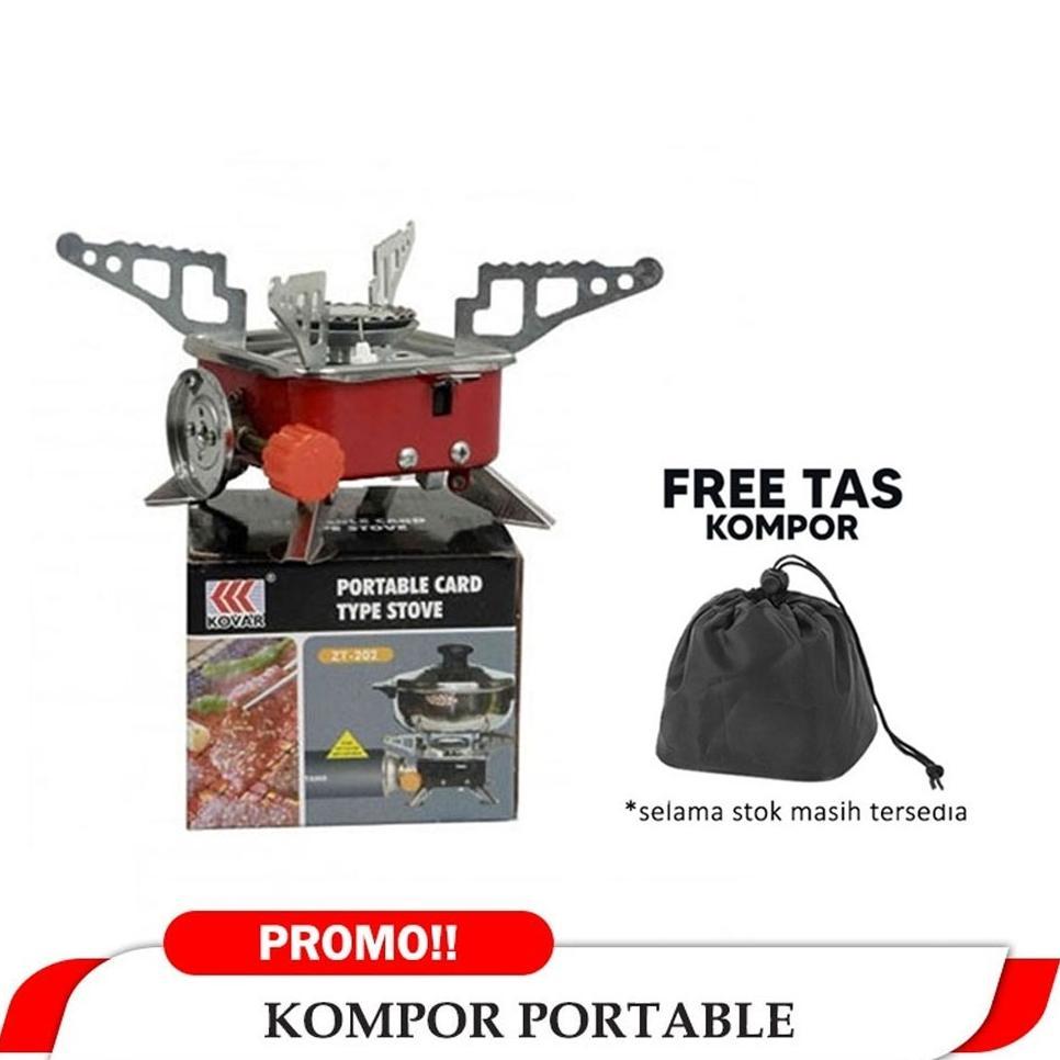 Kompor Camping Gas Kotak Mini Portable Stove Gas Kompor Portable / Kompor Mini Portable / Kompor Cam