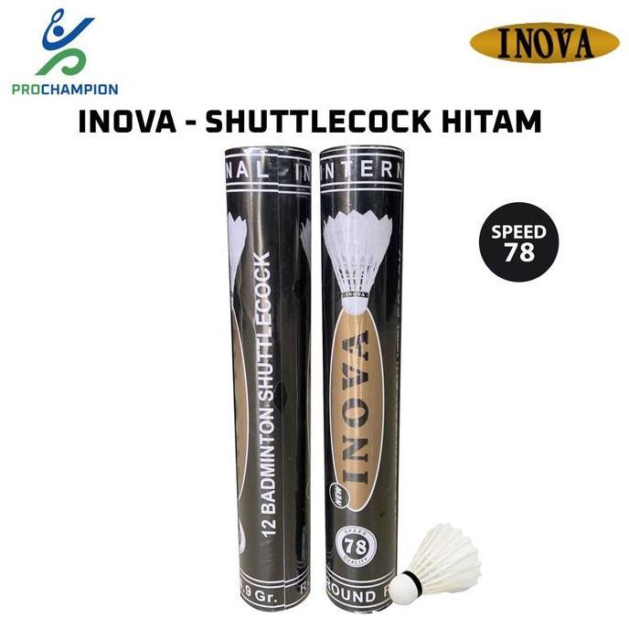 Shuttlecock Kok Badminton / Bulu Tangkis INOVA HITAM