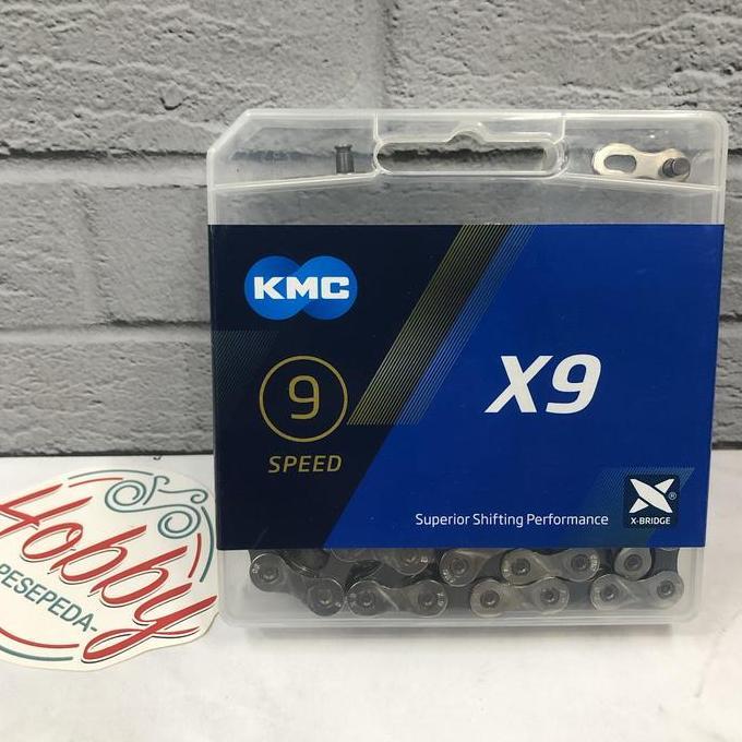 Original Chain Rantai KMC X9 Speed 9speed Compatible Shimano 9 Sram