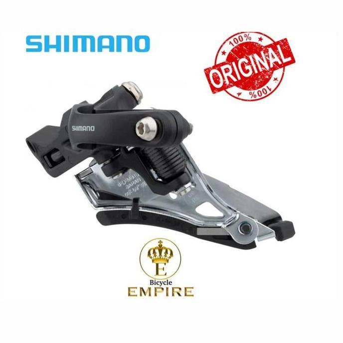 Shimano Front Derailleur FD Deore XT M 8100 Clamp Type Mid Clamp Side M8100 Bicycle Empire