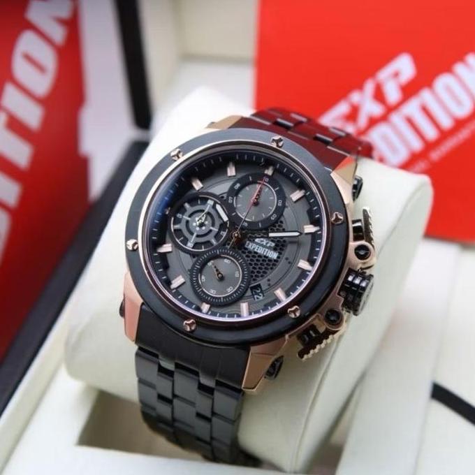 Jam Tangan Pria EXPEDITION 6748 E6748 E6748M [ORIGINAL] Watches Stainless