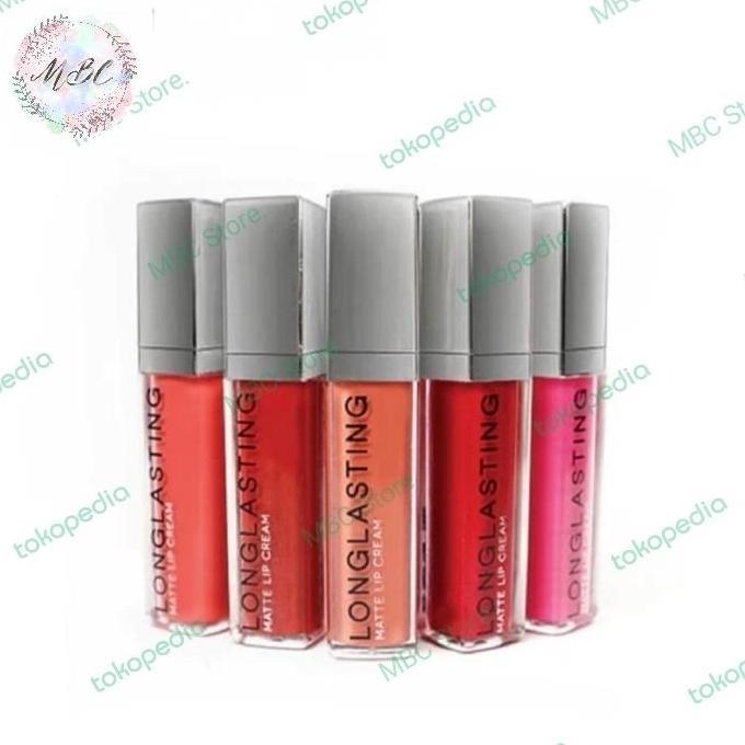 NEW LT PRO Long Lasting Matte Lip Cream - Lipstick Cair Bibir Hasil Matte Natural -  Lipcream