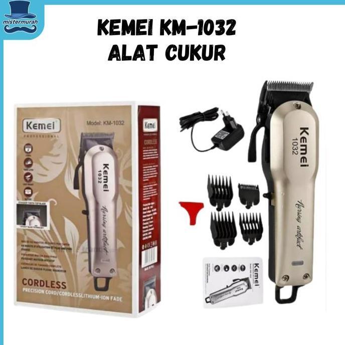 Kemei 1032 Alat Cukur Rambut Kemei KM 1032 Hair Clipper KM-1032