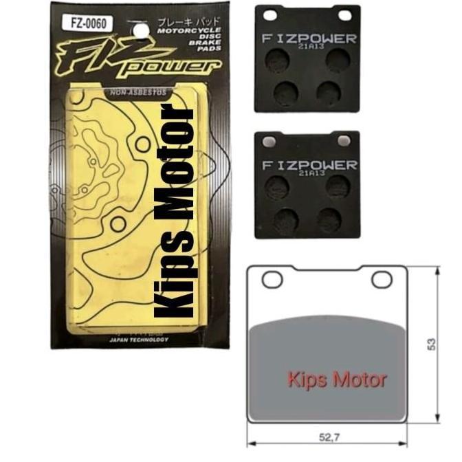 KAMPAS REM BELAKANG SUZUKI GS 500 GSF 400 GSX 600 750 TL 1000 1100 1200 1300 HAYABUSA BANDIT KATANA 