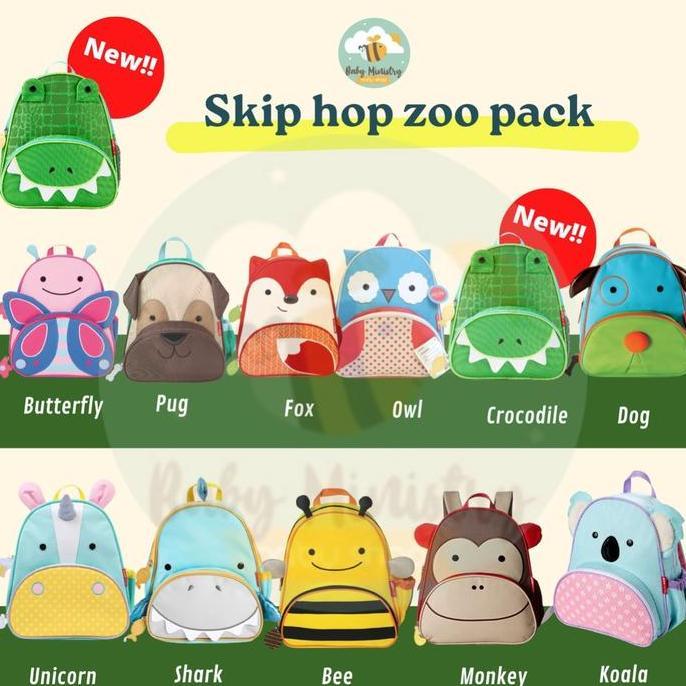 Maith- Skiphop Little Kid Backpack | Skip Hop B Backpack | Tas Ransel Anak Sekolah | School Bags | Z