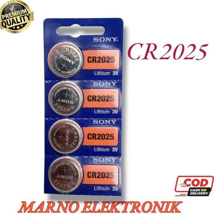 BATERAI CR2025 3V CR 2025 3 V SONY A2162