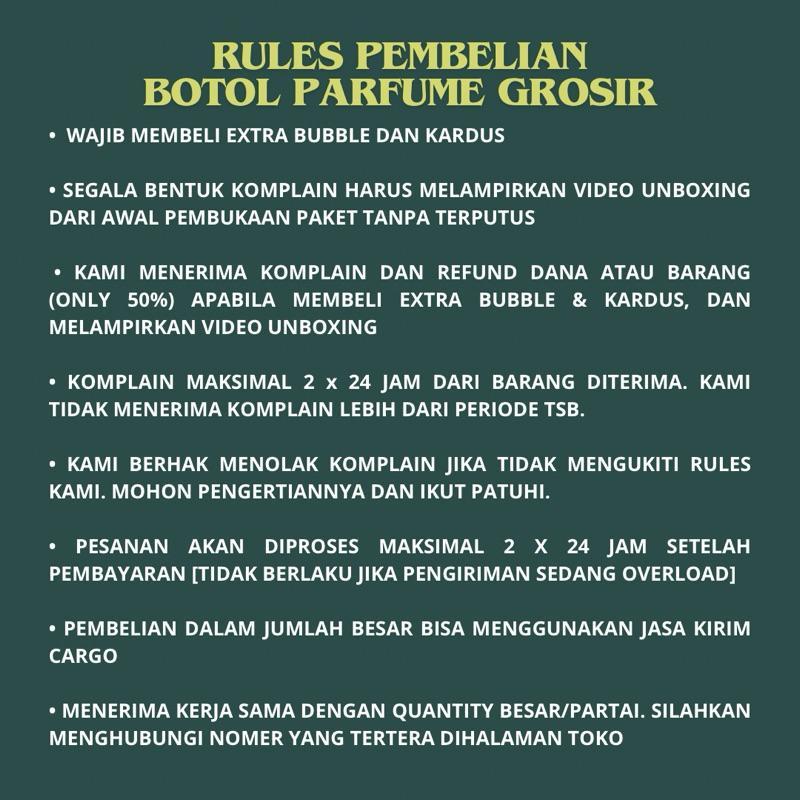 Botol Parfum Kaca 30Ml Easy Pump Hitam Kotak