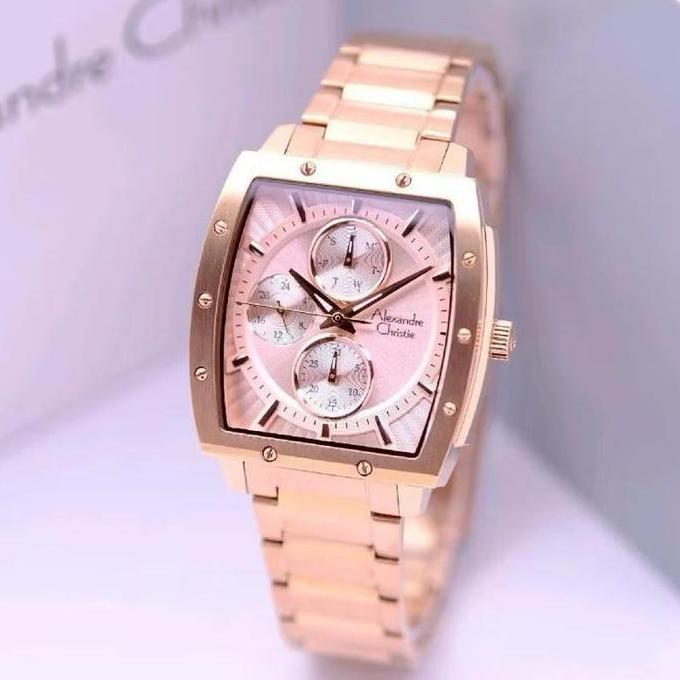JAM TANGAN WANITA ALEXANDRE CHRISTIE AC 6376 / AC6376 RANTAI ORIGINAL