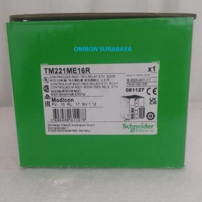Tm221Me16R Plc Schneider Modicon Original 16Io