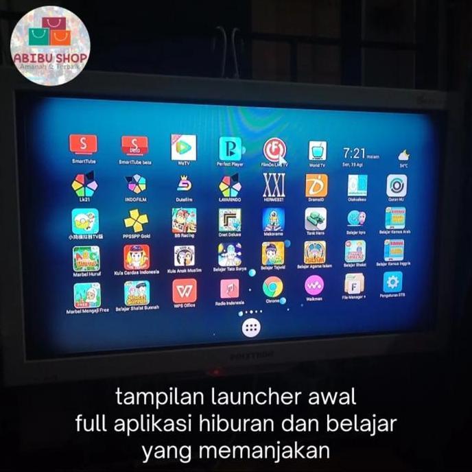 STB ANDROID TV BOX HUAWEI EC6108V9 UNLOCK SET INCLUDE FULL APLIKASI GRATIS TANPA BERLANGGANAN