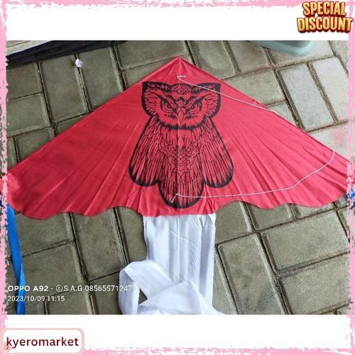 [Termurah] Layangan Kain Parasit Motif Superhero Dan Kartun. Mudah Dibawa Bisa Dilipat Produk Popule