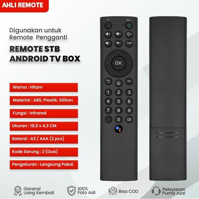Remote STB ZXV10 B860H-V5 B760H IR Non Voice / Remot Set Top Box Android TV Box B860H