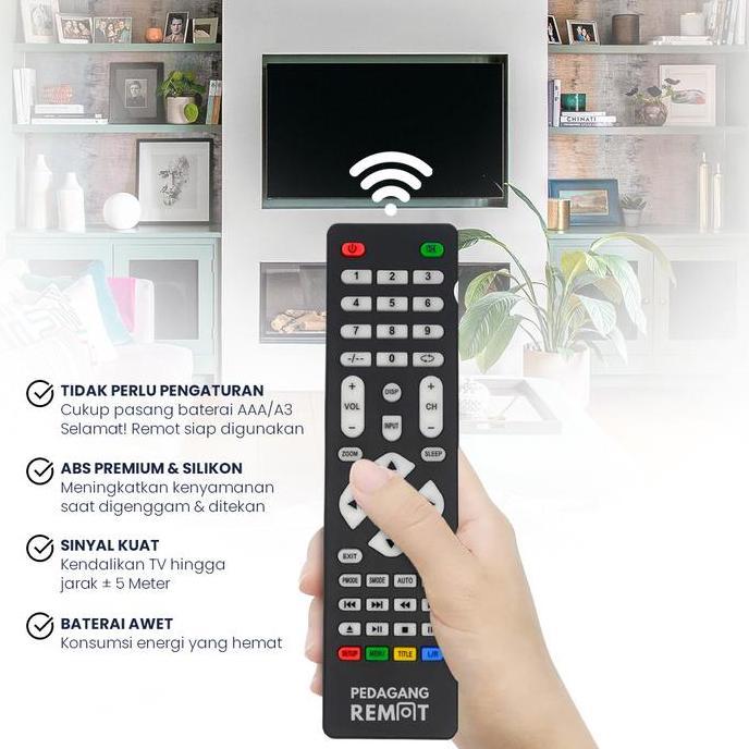 Ready Remot Remote TV JUC LCD LED 19
