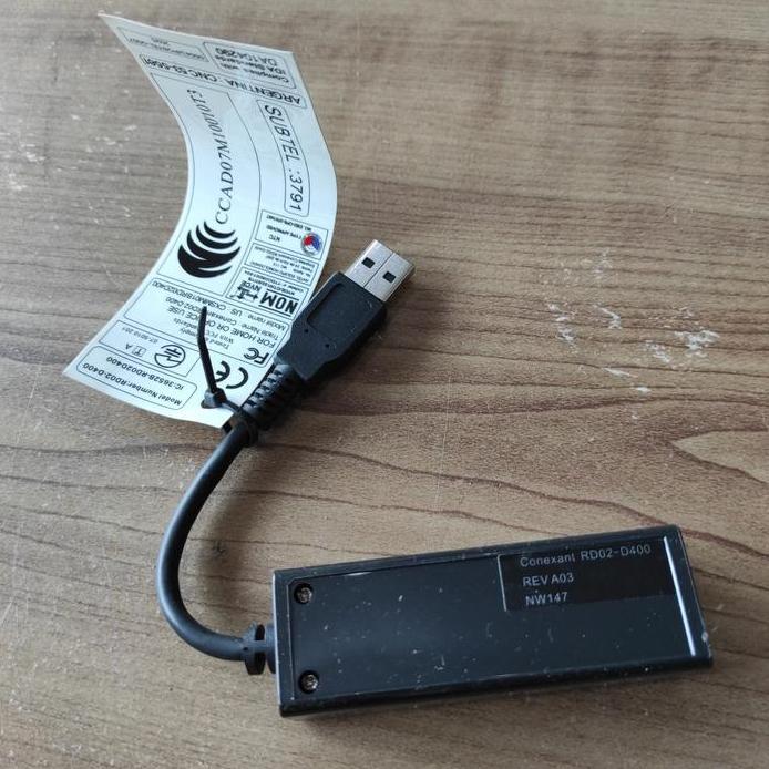 Dell Conexant RD02-D400 RD02 - D400 USB Modem Data