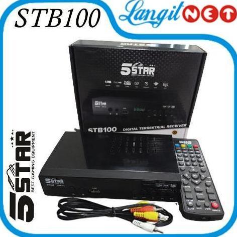 Terlaris Stb100 5Star Set Top Box Dvb T2 Support Hdmi