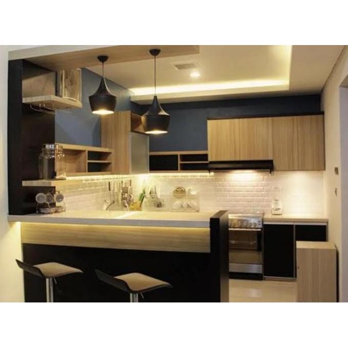 Ready Lampu Kitchen Set Lemari Cabinet 4Watt Aluminium 3000K/6500K Audalux
