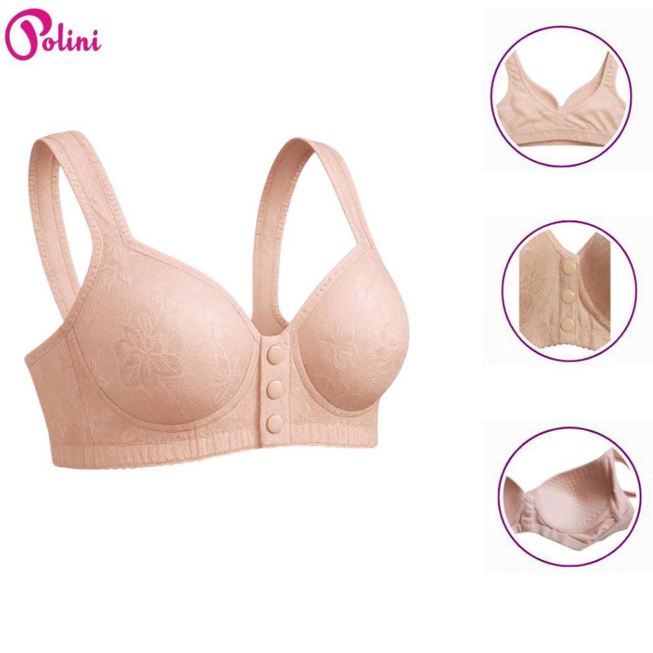 original polini bra bh menyusui nursing bra tanpa kawat kancing depan bh ibu hamil premium 2668