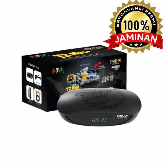 TANAKA Set Top Box TV Digital T2NEW Receiver DVB-T2 HDMI USB Wifi Dongle Garansi Resmi