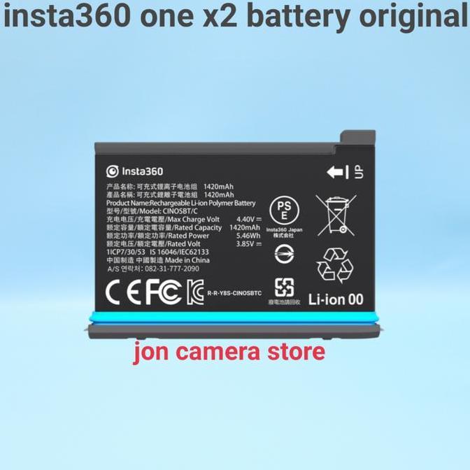 insta360 one x2 battery original insta 360