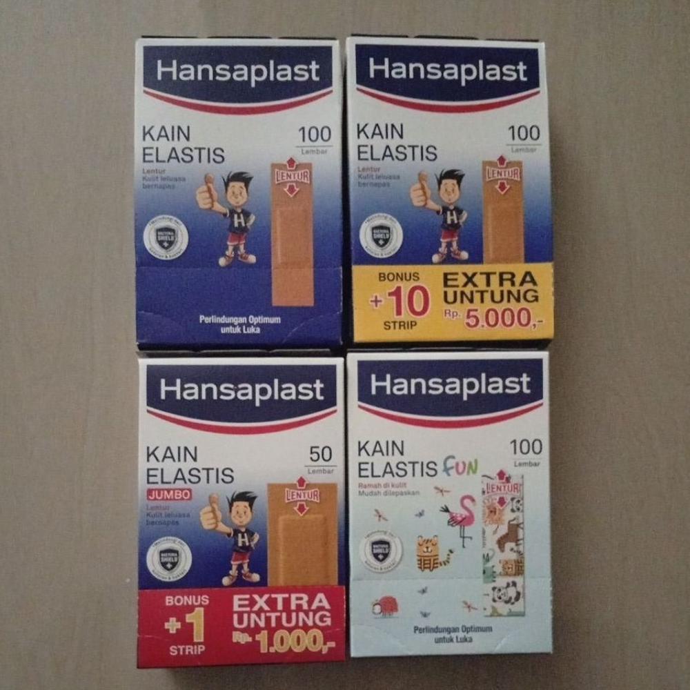 HANSAPLAST PLESTER 2637 ISI 100 LEMBAR + JUMBO ISI 50 LEMBAR
