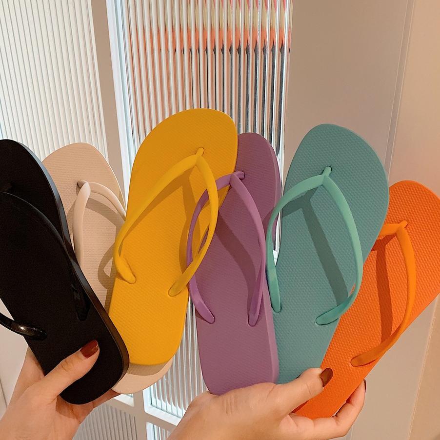 (Kodi) 20 Pcs Sandal Jepit Tali Polos Wanita Terbaru