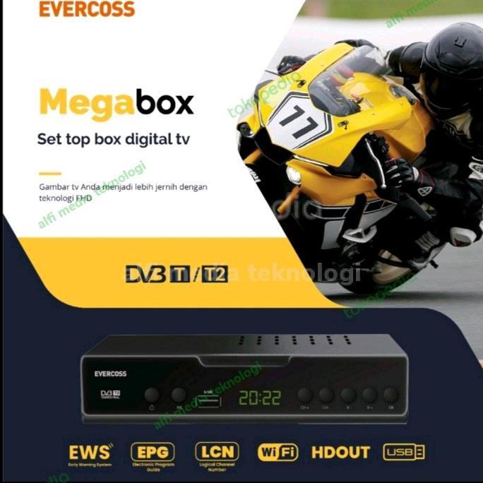 Set Top Box Digital EVERCOSS STB DVB-T2