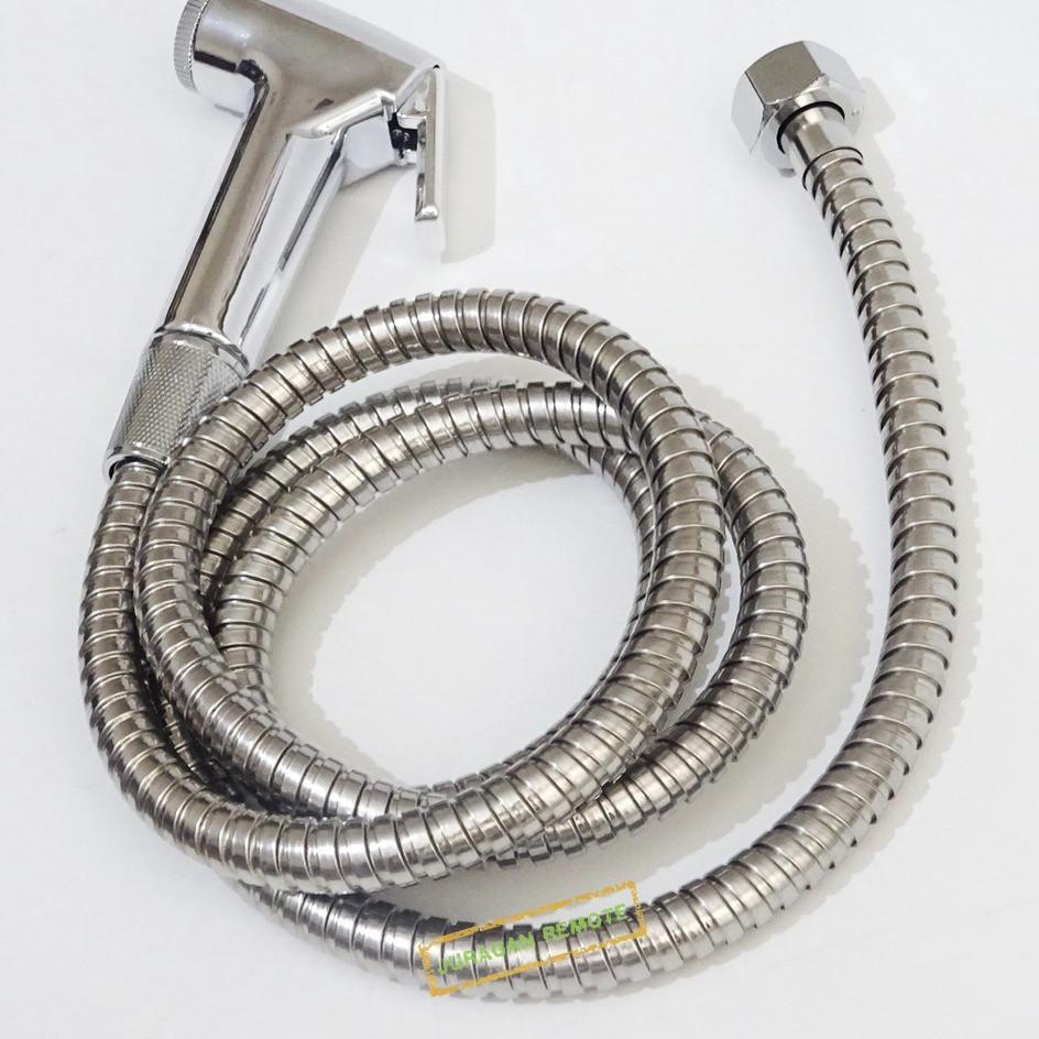 Bidet Semprotan Shower Toilet Jet Shower Cebok Set Selang